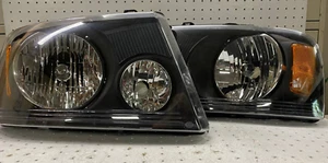 2004-2008 Ford F150 Replacement Headlight Assembly Set of 2 Left and Right - Foto 1 di 9