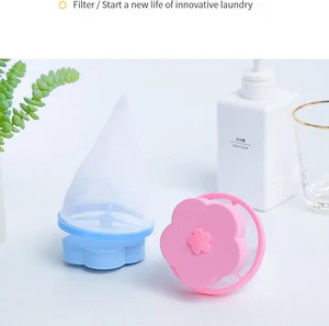 4X Floating Pet Fur Catcher Laundry Lint Hair Remover Filter For Washing Machine - Picture 1 of 6