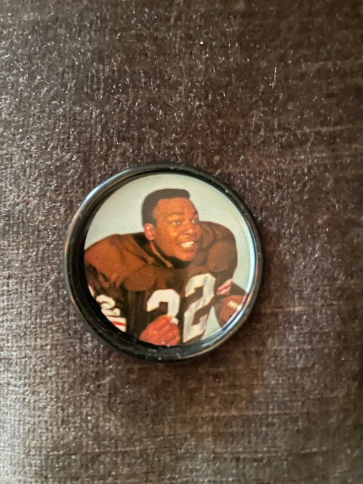 Moneda de fútbol americano Salada 1962 #56 Jim Brown Cleveland Browns como nueva #2 Foto 1 de 2