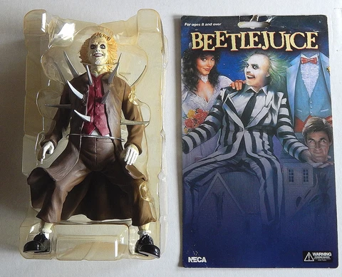Spiked Beetlejuice NECA 2001 New Open Box Cover