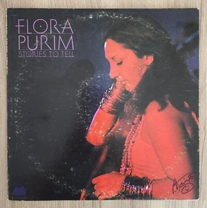 Airto Signed Flora Purim - Stories To Tell Vinyl Record Autograph RAD - Picture 1 of 2