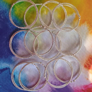 Großhandel Restposten Armbänder Schmuck Party Braut Füllung Silber Kristall Gft UK - Bild 1 von 10