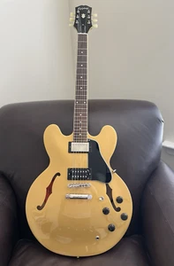 EPIPHONE ES-335 Traditional Pro Gold , GIBSON PICKUPS- “Inspired By Gibson” - Picture 1 of 19