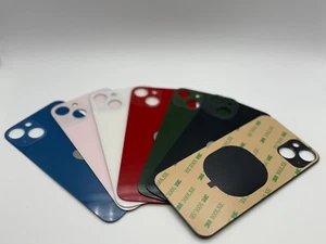 Tapa trasera de cristal para iPhone 13 BIG HOLE | incl. pegamento | PREMIUM - Imagen 1 de 2