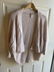 American Rug Baby Pink Cardigan Sweater Size S/M Super Soft - Picture 1 of 9