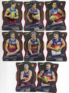 2019 Select Footy Stars Silver Die Cut BRISBANE Team Set - Picture 1 of 1