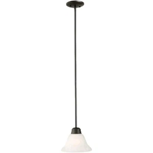 Design House Millbridge Mini Pendant Light Oil Rubbed Bronze 514513 43" - Picture 1 of 5