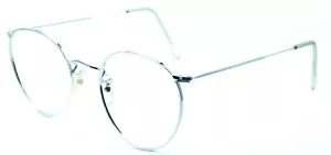 ALGHA (SAVILE ROW) 12KT GF Rhodium Beaufort Panto 50x20mm RX optische Brille Neu - Bild 1 von 13