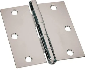 Prosource LR-040-PS Wide Utility Hinges, 3" X 3" - Picture 1 of 1