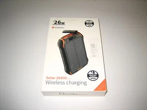 SatStation Solar Boost X Rugged Phone Charger w/WIRELESS CHARGING - 26w 22800mAh - Photo 1 sur 6