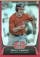 2012 Bowman Platinum - BRYCE HARPER - Rookie Card #56 - RC