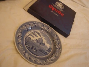 brand new boxed spode the engravers archive collection large deep plate blue - Picture 1 of 9