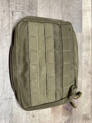 Новый желтовато-коричневый Bulle MOLLE лямки тактический военный большой молнии бумажник грузовой карман - Изображение 1 из 3