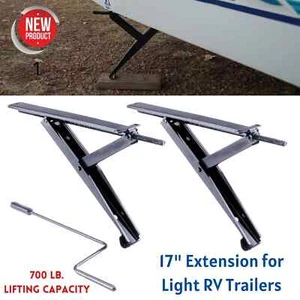 Tent Trailer Stabilizer Jack 20" Extension for Light RV Pop-up Camper Fleetwood - Picture 1 of 2