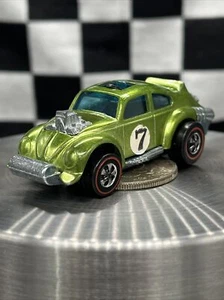 1971 Hot Wheels Redline Evil Weevil HK Light Green (Lime) **NM+** - Picture 1 of 8