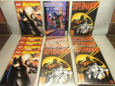 BATMAN 5  SUPERMAN 7  X MEN 1 COMICS NEW 2003 & 2006  TOTAL OF 13 COMICS