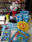 Dr. Seuss Cat in the Hat: Pulsh 36",3 hardback, 1 soft , 3 educational games