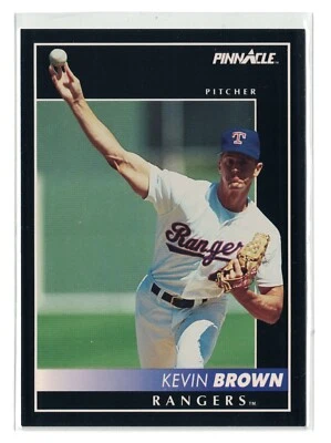 1992 Pinnacle Baseball Card - Kevin Brown #405 - Image 1 of 2