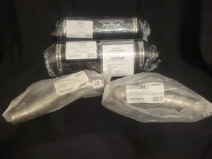 2011 Triumph Street Triple 675 R Slip On L&R W/ Connection tubes - Picture 1 of 2