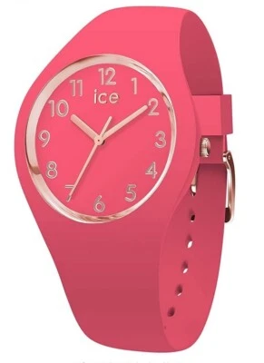 Ice-Watch ICE 015331 Glam colour Raspberry Small Damenuhr neu Silikon rosa K27 - Bild 1 von 2
