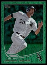 2013 Topps Green Foil Jordan Danks #580 Chicago White Sox