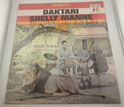 Daktari Shelly Manne - Vinyl Lp - TV OST - Original 1968 Album - Image 1 of 4