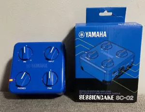 Yamaha SessionCake SC-02, Mixing Headphone Amplifier, Blue - NEW! - Picture 1 of 10
