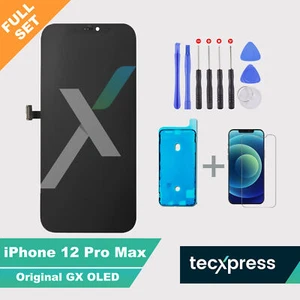 iPhone 12 Pro Max Original GX Soft OLED Display Bildschirm LCD Touch Screen 3D - Bild 1 von 4