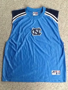 CAMISETA DE BALONCESTO ATLÉTICO RUSSELL EDICIÓN DE TACONES DE ALQUITRÁN NORTH CAROLINA XL - Imagen 1 de 7