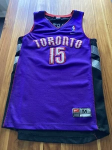 Vintage 2000s Nike Toronto Raptors Vince Carter Swingman Jersey Mens M Purple - Picture 1 of 2