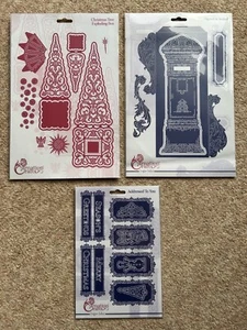 Nelkenbasteln * 3x Weihnachtsstanzensets * Neu Komplett * Kartenbasteln #C - Bild 1 von 8