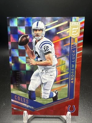 2018 Donruss Elite красный No58 Andrew Luck /299 - Изображение 1 из 2