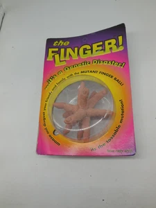 DC9 Vtg 90s The Flinger- mutant finger ball 1995 from easy aces Gross out toy - Picture 1 of 7