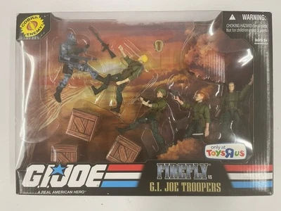 Juego de 5 figuras GI Joe 2008 Firefly vs GI Joe Troopers selladas NUEVO en caja 25th TRU Foto 1 de 3