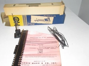 HO TRAINS- VINTAGE MARX HO 6439 OPERATING SEMAPHORE- BOXED - NEW - W4 - Picture 1 of 4