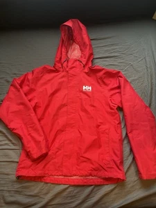 Helly Hansen Jacket Men Large Black Waterproof Helly Tech Hooded Shell Outdoor - Picture 1 of 15
