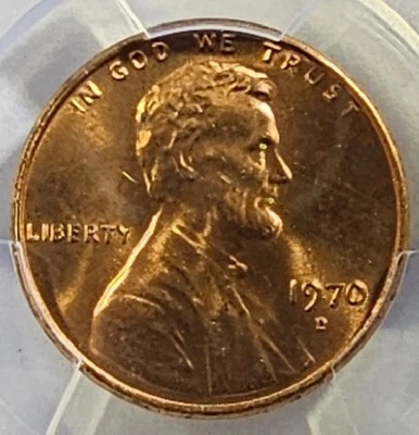 1970-D 1c MS63 Closed AM 56083308 - Image 1 of 4