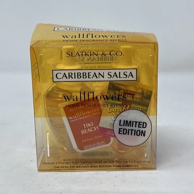 Slatkin & Co Bath & Body Works Caribbean Salsa Wallflower Limited Edition RARE - Image 1 of 4