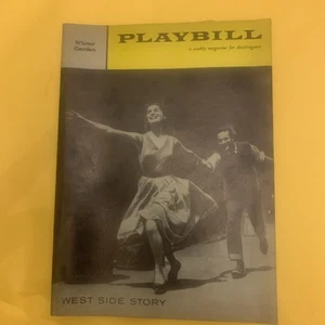 Playbill West Side Story Broadway Theatre 27 de abril de 1959 - Imagen 1 de 2
