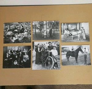 Lot Of 6 RARE Late 1800s/early 1900 Arizona Pioneers Settlers Large Photo Prints - Picture 1 of 20