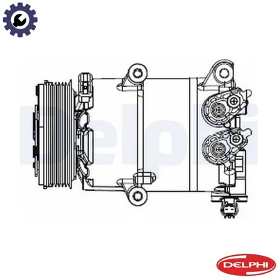 COMPRESSOR AIR CONDITIONING CS20553 FOR FORD TRANSIT/CONNECT/V408/Box/Body/MPV - Image 1 of 4