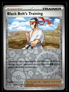2025 Scarlet & Violet Series - Prismatic Evolutions Black Belt's Training Common - Picture 1 of 2