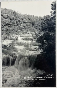 Vintage Postcard Upper Cataract Falls Cataract Indiana 1930's - Picture 1 of 4