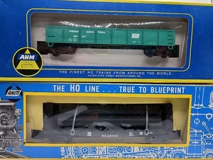 NEW OLD STOCK! HO AHM KONVOLUT LESERSCHOTT FLACH MIT LADUNG & PENN ZENTRALGONDOLA - Bild 1 von 3