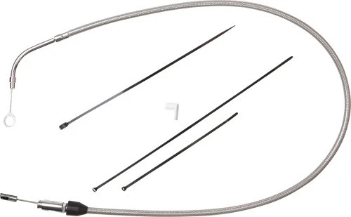Cable de embrague superior trenzado conexión rápida Drag Specialties - 44 pulgadas Motocicleta Foto 1 de 3