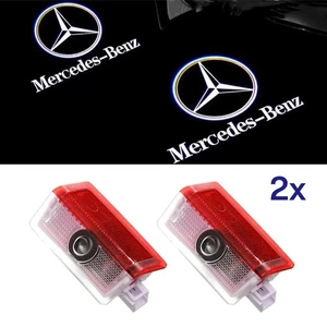 2X Fit for Mercedes W176 W246 W205 W212 X166 Door Logo Projector Welcome - Picture 1 of 4