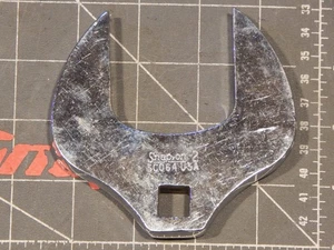 Llave de pie de gallo de extremo abierto Snap On 1/2" 2" SCO64 SCO Dr Chrome BUFFED ON - Imagen 1 de 2