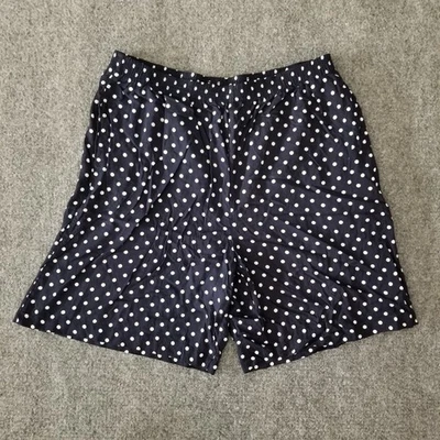 Pantalones Cortos De Colección The Vermont Country Store Grandes Negros con Lunares Blancos EE. UU. * Foto 1 de 4