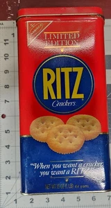 Vintage, 1987, Nabisco, Limited Edition, Ritz, Cracker, Collectors, Tin - Picture 1 of 6