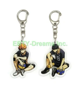 2er Set Haikyuu Anime Acryl Schlüsselanhänger Hinata Shouyou, Kageyama Tobio v5 - Bild 1 von 2
